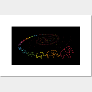 Elephant Galaxy Posters and Art